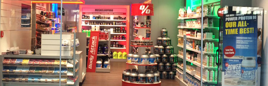 Sportnahrung kaufen im Body Attack Premium Store Frankfurt-NWZ